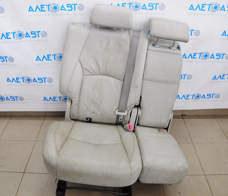 Rear seat right Lexus RX300 RX330 RX350 RX400h 04-09 leather gray, for dry cleaning