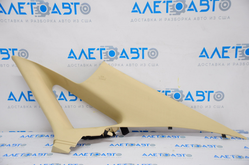 Upper right rear pillar trim Toyota Avalon 13-18 beige, broken mount
