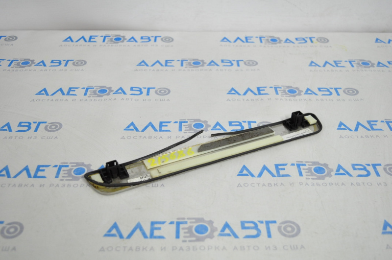 Door sill trim rear left outer Infiniti JX35 QX60 13-17 chrome, type 1, butt, missing seal