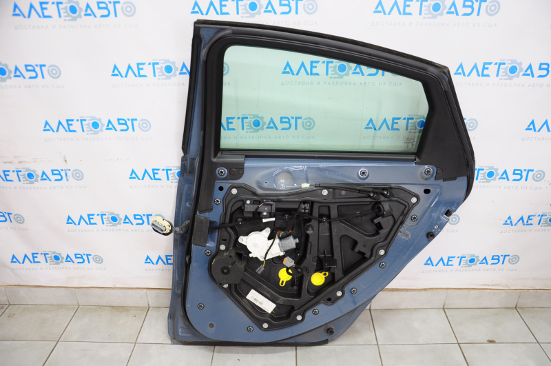 Door assembly rear right Chrysler 200 15-17 blue PAG, butts