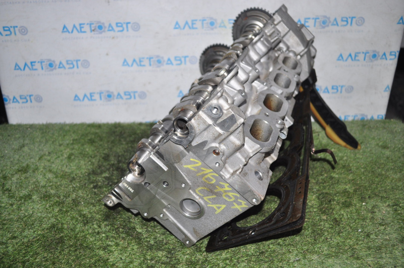 Cylinder head assembly Mercedes CLA 250 14-19 for spare parts