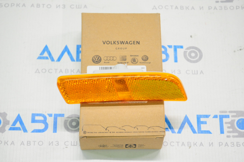 Dimensions of the front bumper left VW Tiguan 09-18