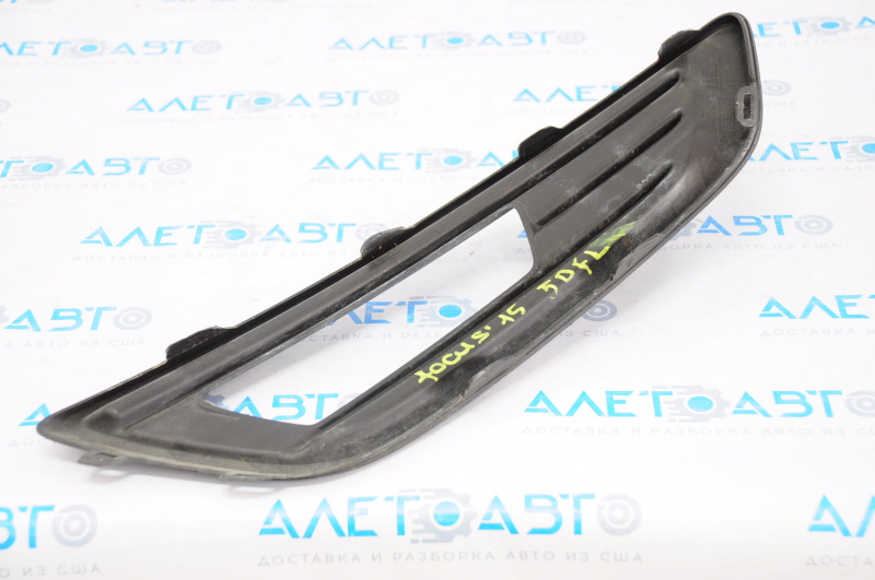 Bumper grille left Ford Focus mk3 15-18 rest for fog lights, type 1