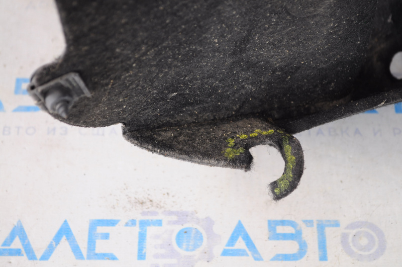 Rear left rear fender liner Hyundai Sonata 11-13 rag, tear of the fastener