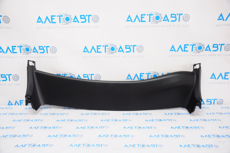 Trunk door trim central Toyota Prius 50 16-22 black under wiper, plastic defect
