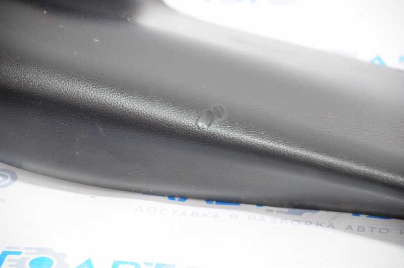 Trunk door trim central Toyota Prius 50 16-22 black under wiper, plastic defect