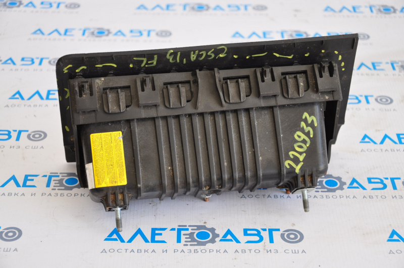 Airbag driver knee airbag left Ford Escape MK3 13-19 black torn off cover, rusty pyropatron