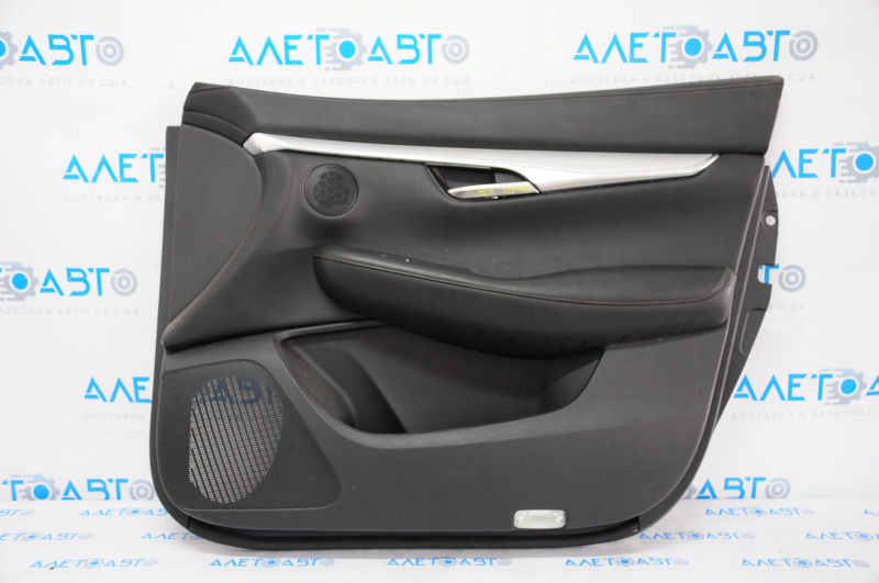 Door trim card front right Infiniti QX50 19-20 black, scratch