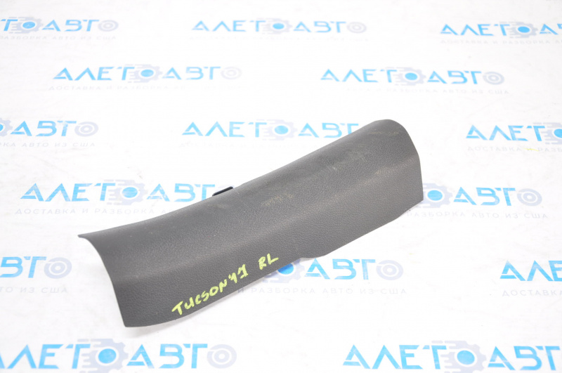 Door sill trim inner rear left Hyundai Tucson 16-21 black, rubbed