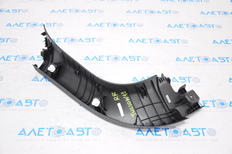 Right tailgate trim Hyundai Tucson 16-21 black, scratches