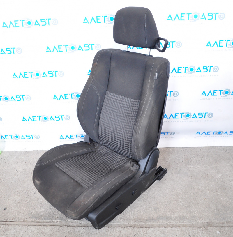 Driver's seat Dodge Challenger 15-20 rest, without airbag, electric, cloth black