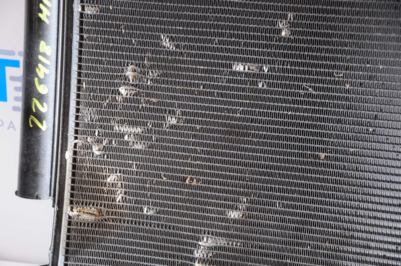 Air conditioner radiator condenser Toyota Highlander 14-19 2.7, 3.5 warped, honeycombs are dented