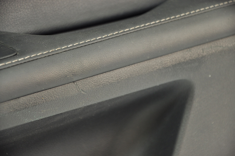Door trim card front right Lexus ES300h ES350 13-15 leather black, scratches
