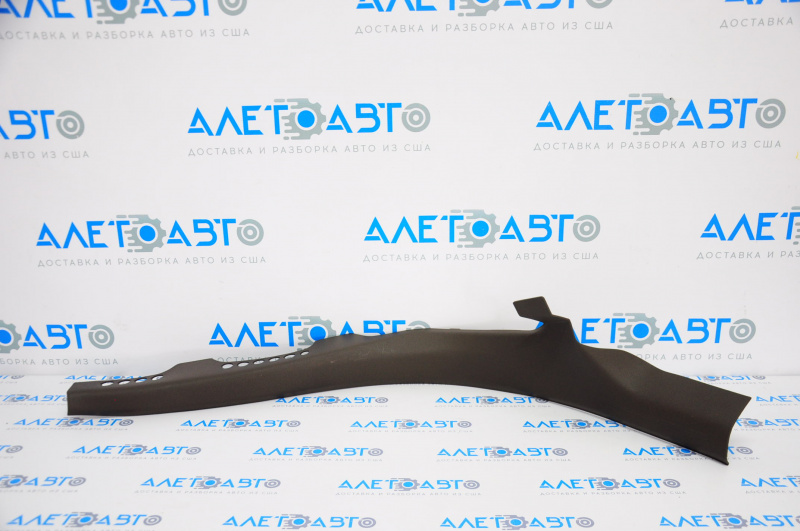 Door sill trim inner rear right Audi A4 B8 08-16 sedan, dark brown