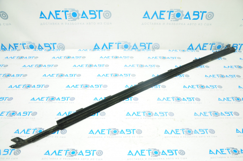 Door-glass molding, central front left, Ford Mustang mk6 15-23 matte