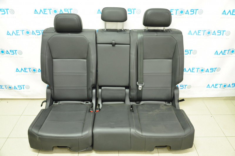 Rear row of seats 2 row VW Tiguan 18-21 leather black