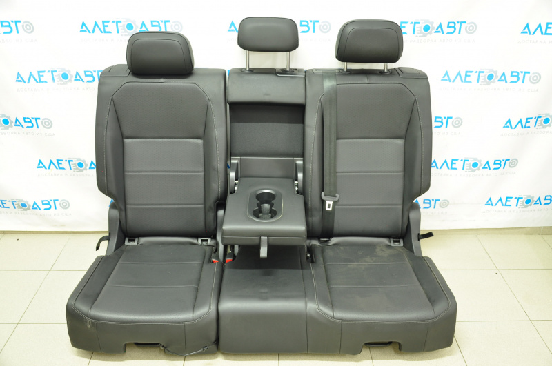 Rear row of seats 2 row VW Tiguan 18-21 leather black