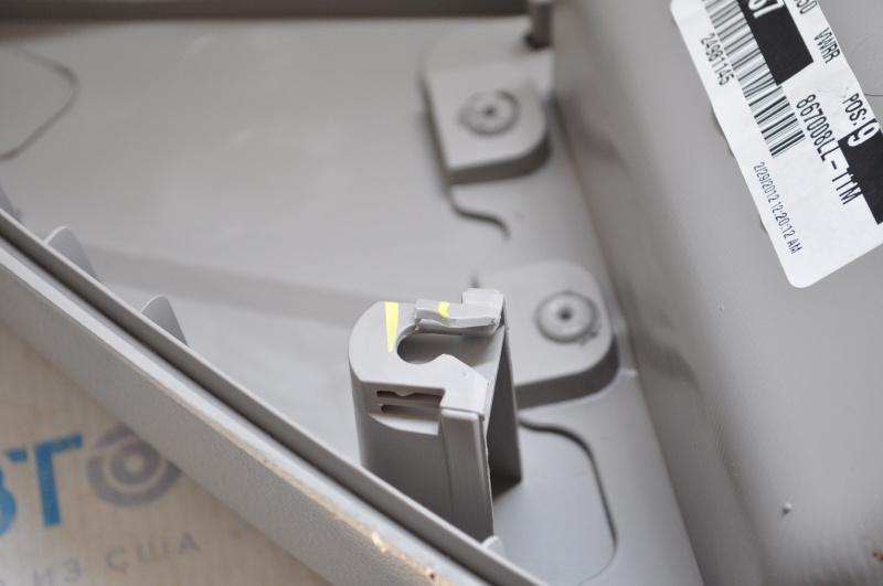 Door trim card rear right VW Passat b7 12-15 USA gray, break crepe, scratch