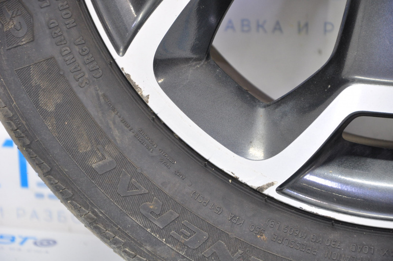 Wheel disk R17 Subaru XV Crosstrek 13-17 curb