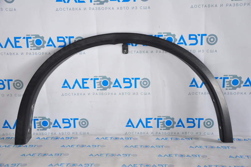 Front right fender arch trim Nissan Rogue 14-20 dented, broken mount