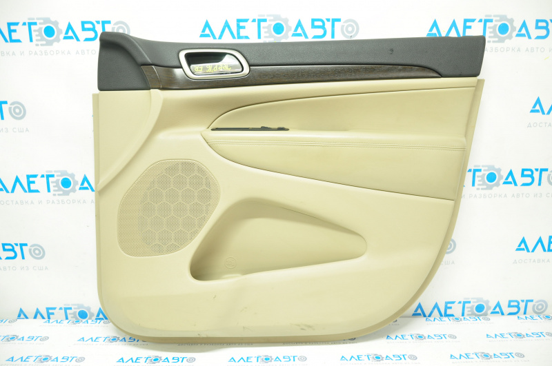 Door trim card front right Jeep Grand Cherokee WK2 14-17 beige, scratches