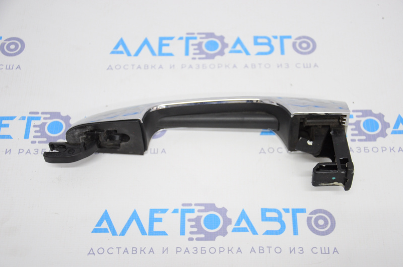 Door handle outer rear left Fiat 500L 14-19 chrome, chrome swollen