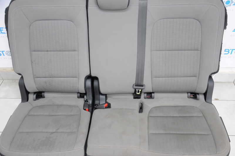 Rear row of seats 2 row Ford Escape MK4 20-22 cloth gray, shot, for dry cleaning