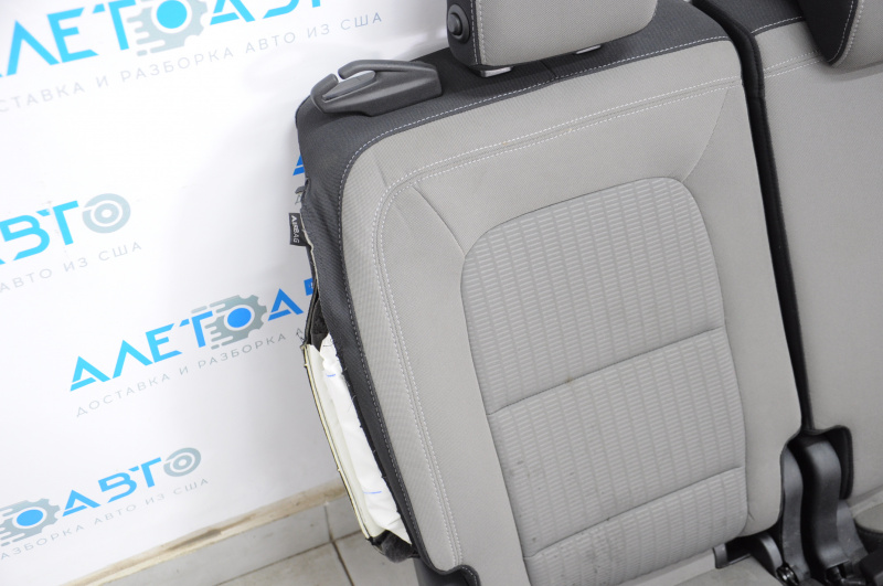 Rear row of seats 2 row Ford Escape MK4 20-22 cloth gray, shot, for dry cleaning