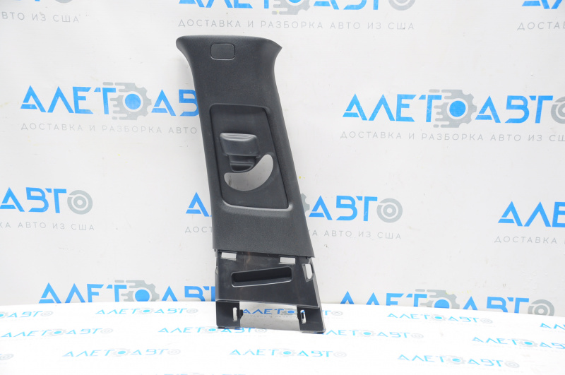 Honda Accord 18-22 black center pillar trim, upper belt, left