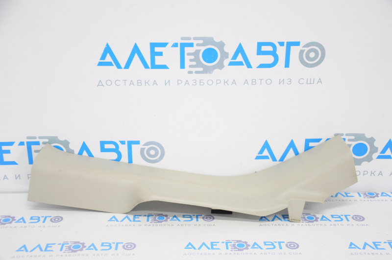 Door sill trim rear right inner Infiniti Q50 14-20 gray, scratches