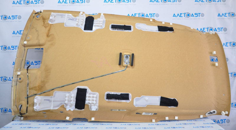 Headlining Nissan Rogue 14-16 gray without sunroof, creases, for dry cleaning
