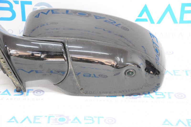 Left side mirror complete Infiniti JX35 QX60 13-15 prerest 16 pins, camera, heating, black