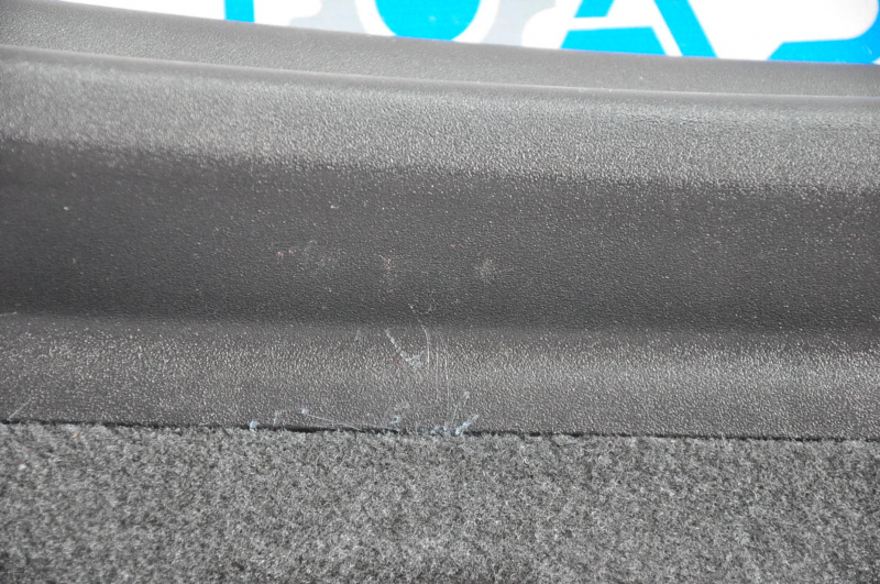 Lower trunk door trim Lexus RX350 RX450h 10-15 black, broken fasteners, scratches, without plugs, for dry cleaning