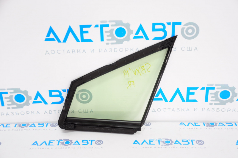 Door glass triangle with seal front right Subaru XV Crosstrek 13-14