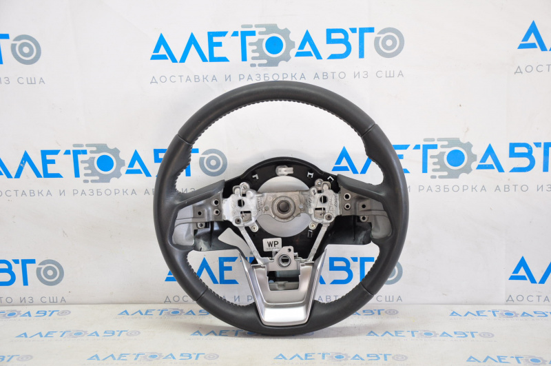 Naked steering wheel Subaru Forester 19-24 SK leather black, with pads