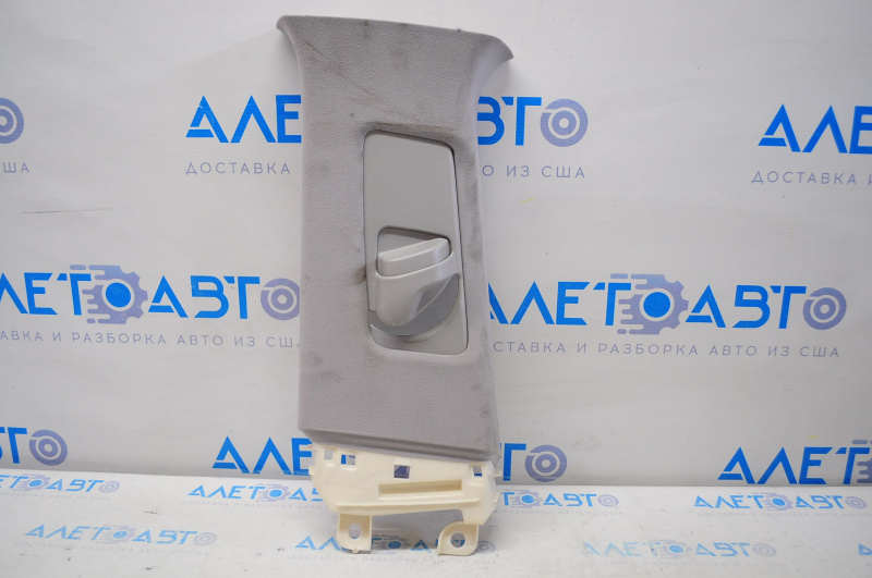 Center pillar trim upper belt left Lexus RX350 RX450h 16-22 gray, for dry cleaning