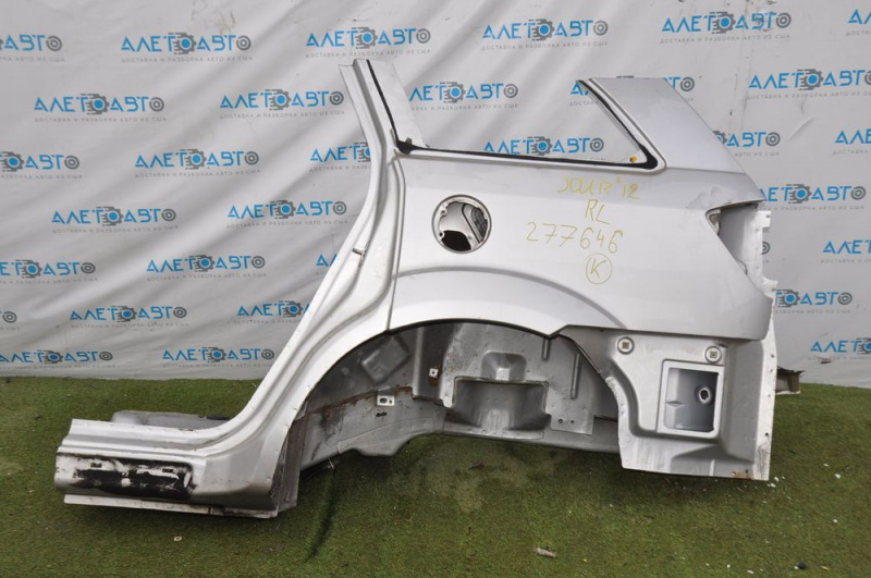 Quarter wing rear left Dodge Journey 11-20 silver, poke