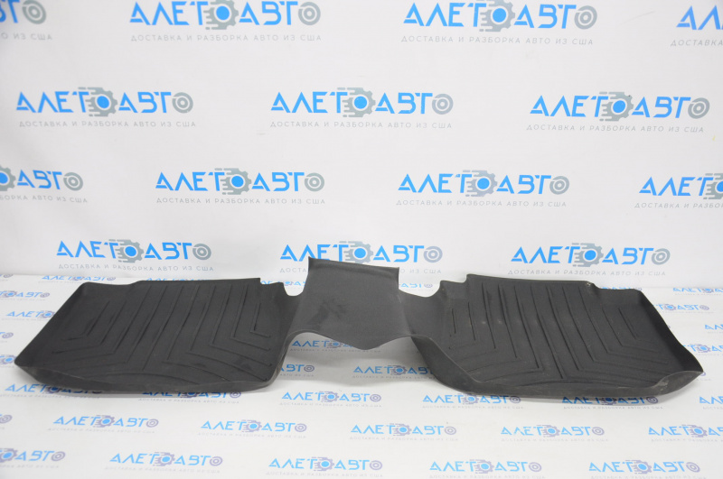 Set of floor mats Subaru Legacy 15-19 black rubber,