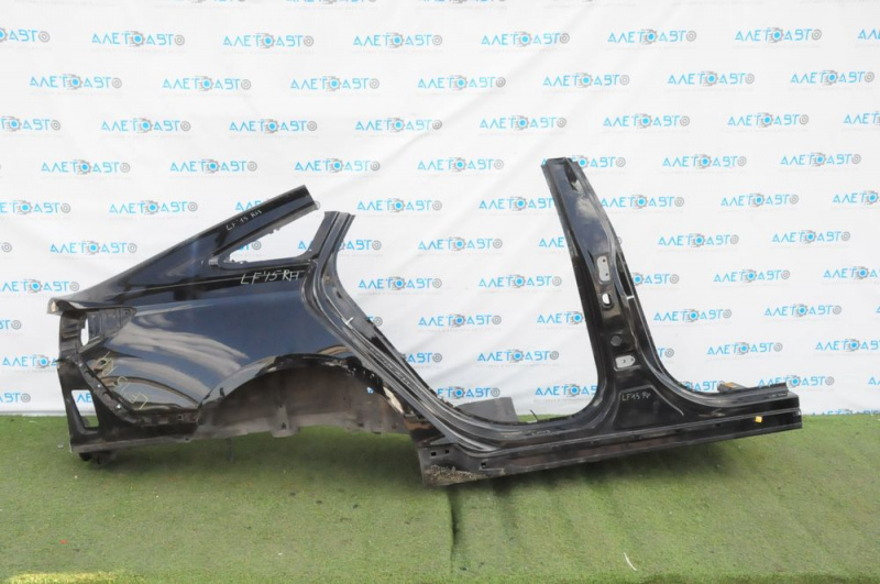 Quarter wing rear right with central pillar Hyundai Sonata 15-19 black