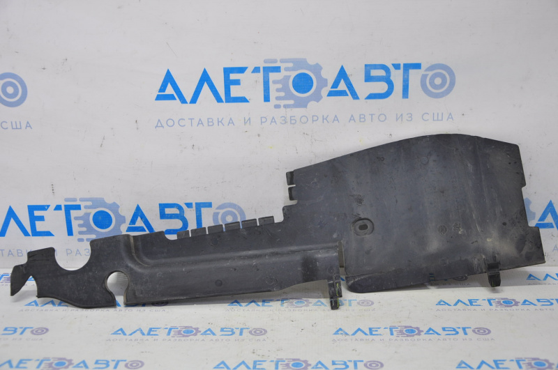 Left radiator deflector Infiniti JX35 QX60 13-15 prerest, fastening defect