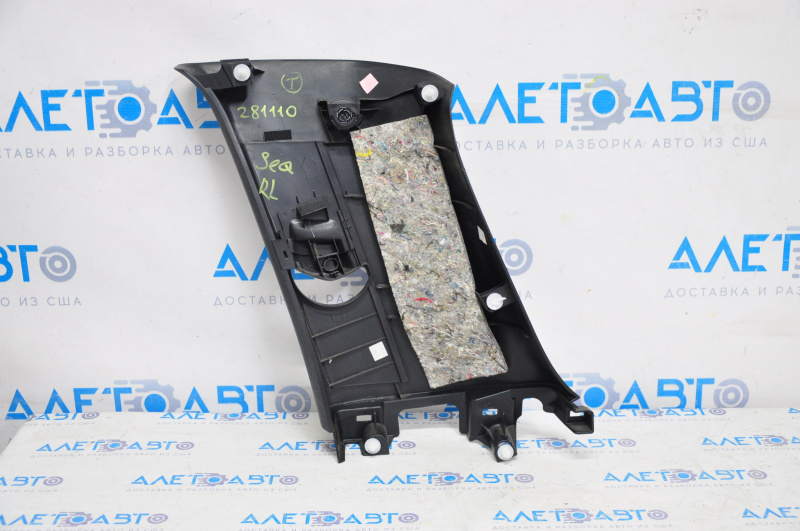 Rear pillar trim left Toyota Sequoia 08-16 black scratches