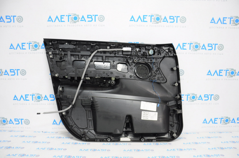 Door trim card front right BMW X3 F25 11-17 leather, black
