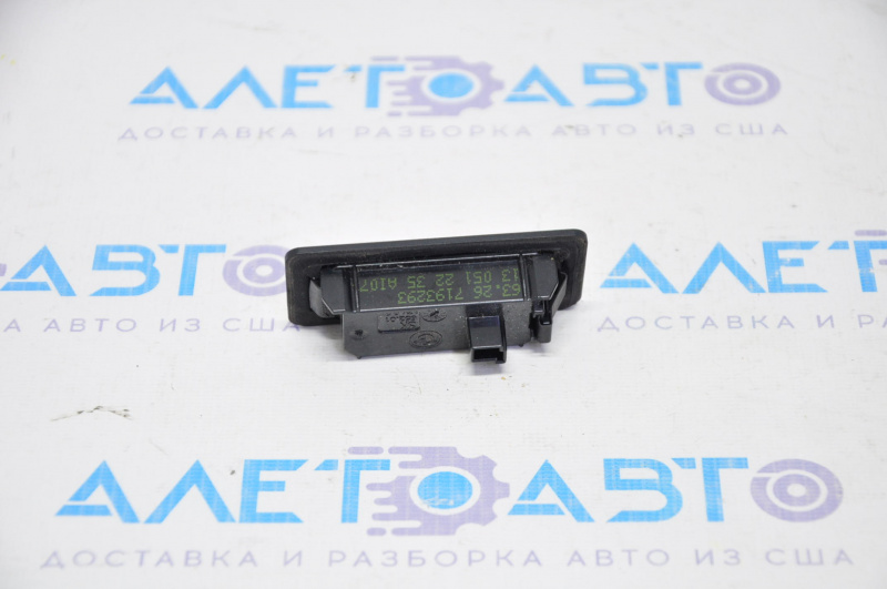 Luggage compartment number plate light left BMW X3 F25 11-17
