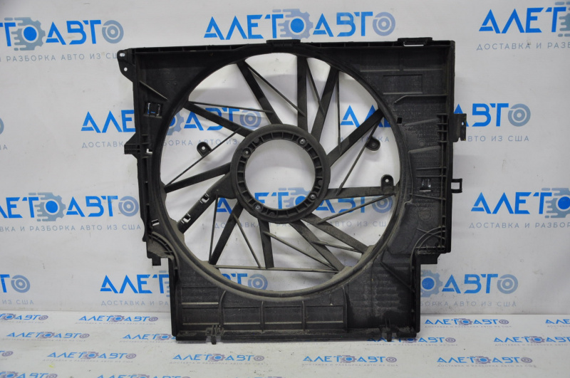 Diffuser radiator shroud bare BMW X3 F25 11-17 2.0T, 3.0T