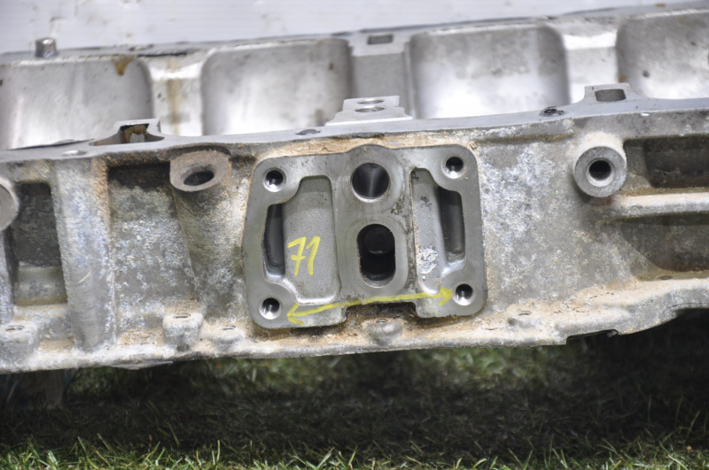Oil pan Hyundai Sonata 15-19 2.4 G4KJ type 2 71 mm