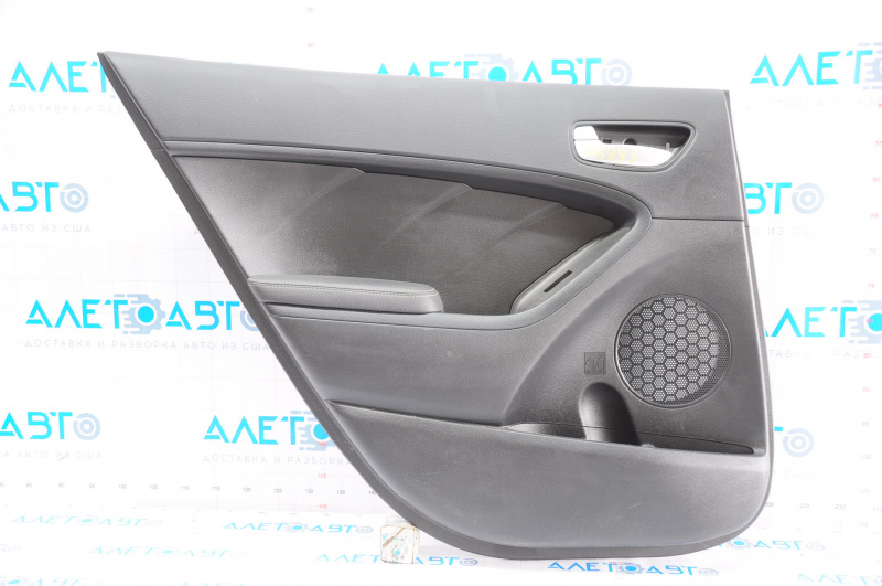 Door trim card rear left Kia Forte 4d 17-18 rest black, scratches