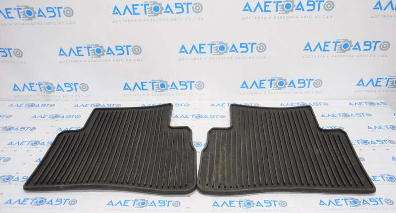 Set of floor mats for Nissan Murano z52 15-18 rubber, black