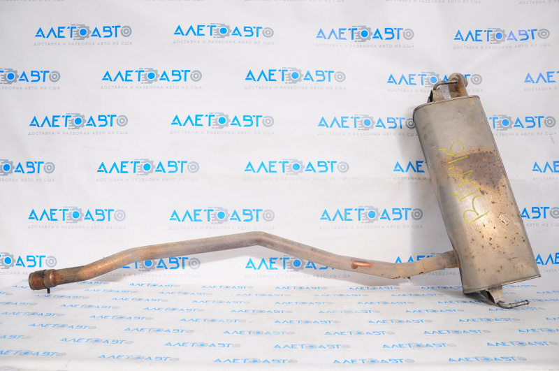 Muffler rear part with barrel Jeep Renegade 15-21 fwd