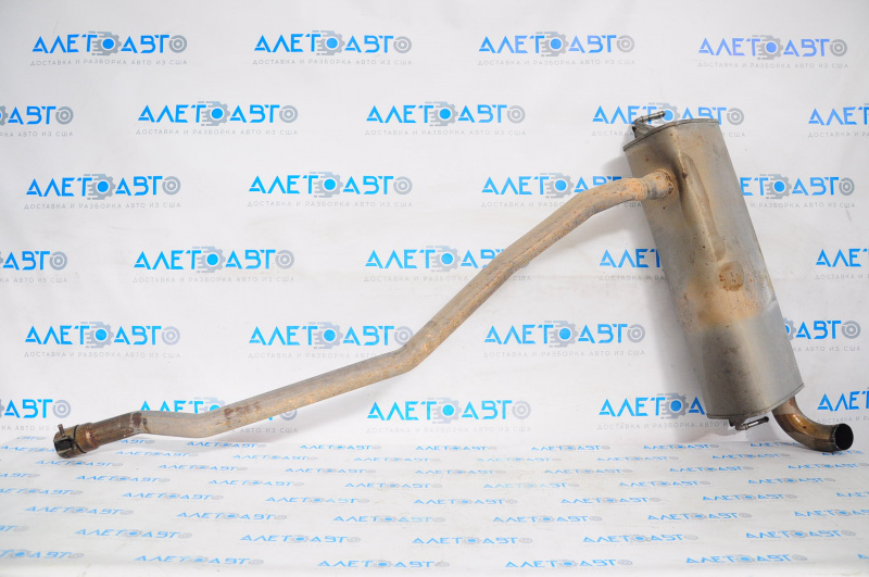 Muffler rear part with barrel Jeep Renegade 15-21 fwd