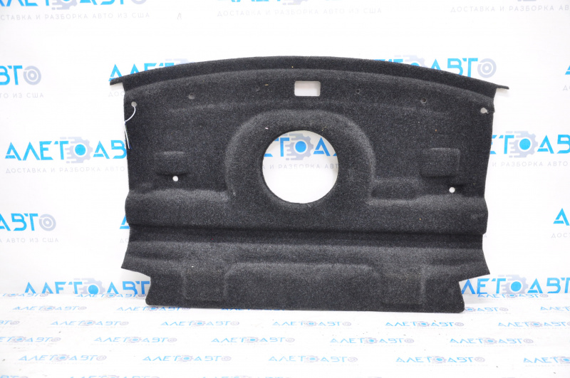 Upper trunk shelf trim for subwoofer Cadillac ATS 13-18 black, tear